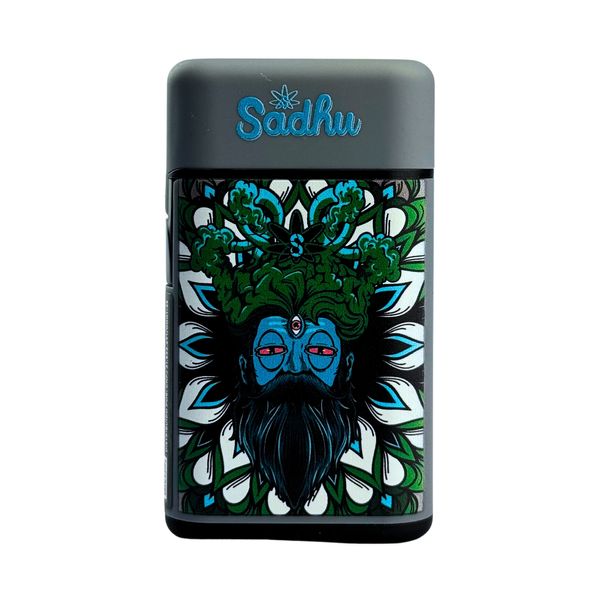 Isqueiro Macarico Sadhu Bud Cinza Guru 36049.jpg